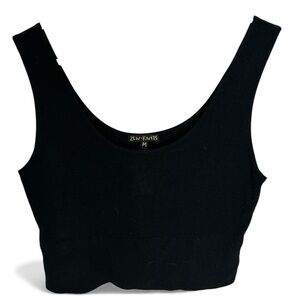 Zen Knits Black Tank Top Sz Medium PreLoved